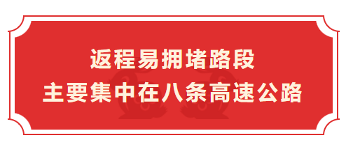 江苏高速8条拥堵路段