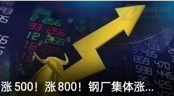 7月份太钢304不锈钢价格涨2800元